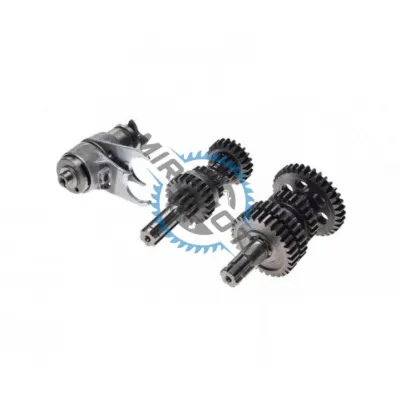 Grup pinioane cutie de viteze ATV 110cc (3+1) selector inclus Grup pinioane cutie de viteze ATV 110cc (3+1) selector inclus