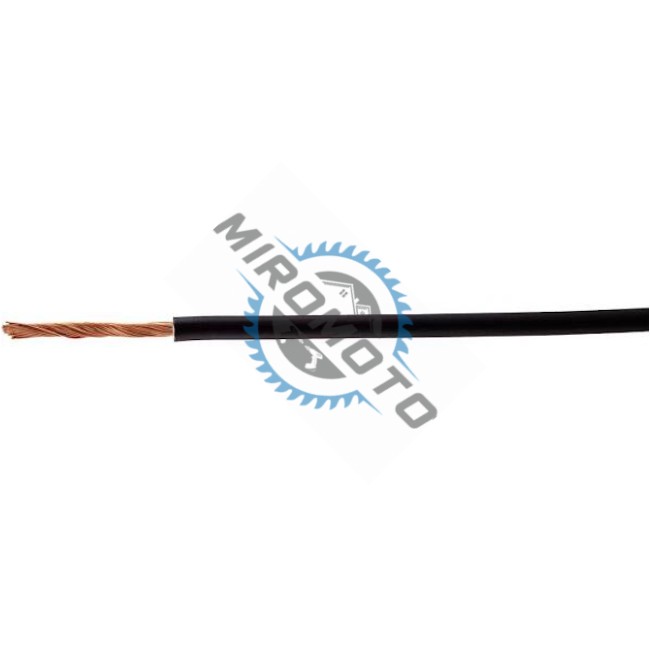 Cablu electric MYF, H07V-K, 1.5 mm², 100 m, negru, cupru