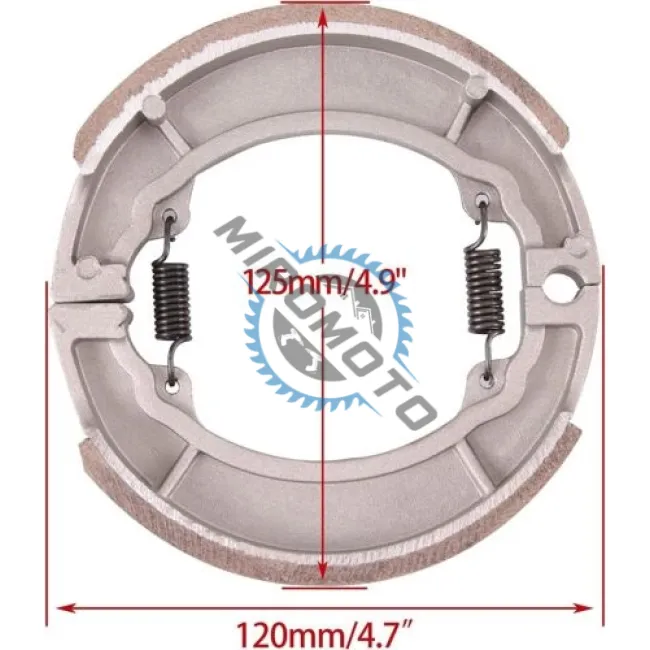 Saboti frana scuter GY6 125cc-150cc, 120x25mm