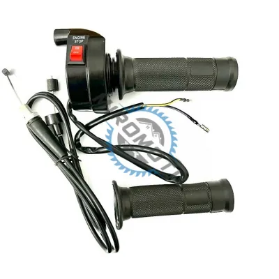 Kit acceleratie universal cu buton pornire pentru Atv / Moto / Cross Kit acceleratie universal cu buton pornire pentru Atv / Moto / Cross