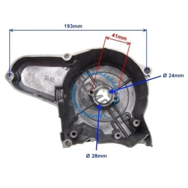 Capac Magnetou Stanga ATV 50cc, 70cc, 90cc, 110cc, 125cc (pentru magnetou cu 6 bobine)