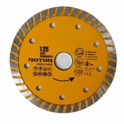 Disc diamant 125x2.2 x10x22.23 Turbo Rotor Disc diamant 125x2.2 x10x22.23 Turbo Rotor