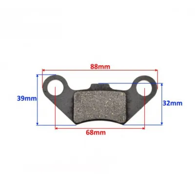 Set 2 placute frana ATV Mrf, Kxd, Loncin 110 125 Set 2 placute frana ATV Mrf, Kxd, Loncin 110 125