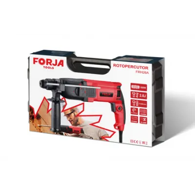 Ciocan rotopercutor 26mm 800W FORJA FRH26A Ciocan rotopercutor 26mm 800W FORJA FRH26A