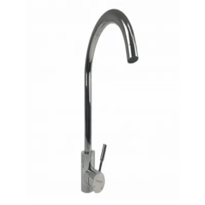 Baterie bucatarie din otel inoxidabil, monocomanda, racorduri incluse, Mixxus, cromat Baterie bucatarie din otel inoxidabil, monocomanda, racorduri incluse, Mixxus, cromat