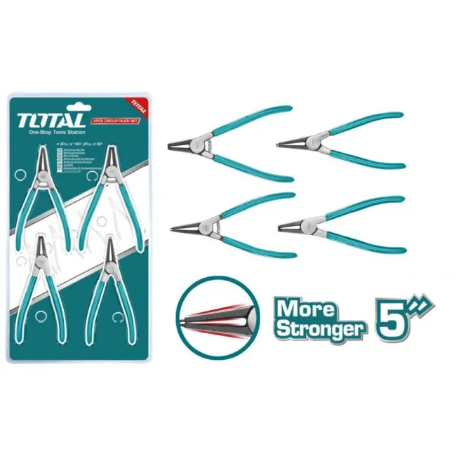 Set clesti pentru sigurante Total - 4 buc - 5”/125mm THTJ214041