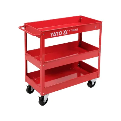 Cărucior pentru atelier cu 3 tăvi Yato YT-55210 Cărucior pentru atelier cu 3 tăvi Yato YT-55210