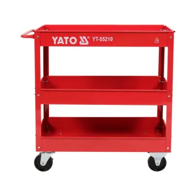 Cărucior pentru atelier cu 3 tăvi Yato YT-55210 Cărucior pentru atelier cu 3 tăvi Yato YT-55210