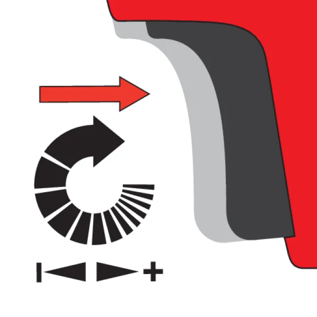 Pistol de impact 1/2" 300 Nm Li-Ion 18v făra acumulator Yato YT-82805