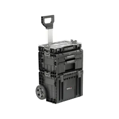 Set Cutie Scule Sistem Modular 3Buc YATO 35BT2P10P S12, 685x450x380mm Set Cutie Scule Sistem Modular 3Buc YATO 35BT2P10P S12, 685x450x380mm