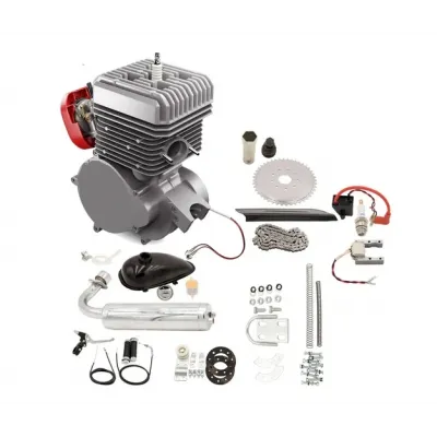 Kit motor bicicleta 100cc 2 TIMPI (Generatie noua) 