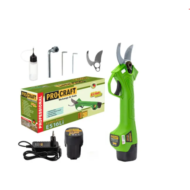 Foarfeca cu acumulator pentru crengi Procraft ES16Li, 16 V, 2Ah