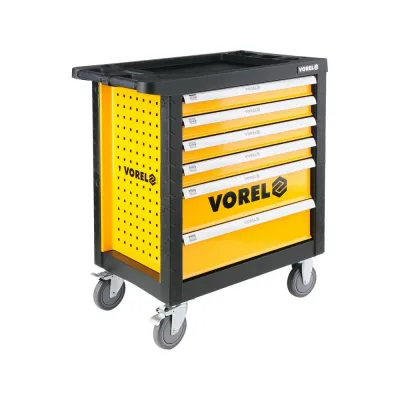Dulap cu scule echipat complet cu 6 sertare 177 piese Vorel 58540 Dulap cu scule echipat complet cu 6 sertare 177 piese Vorel 58540