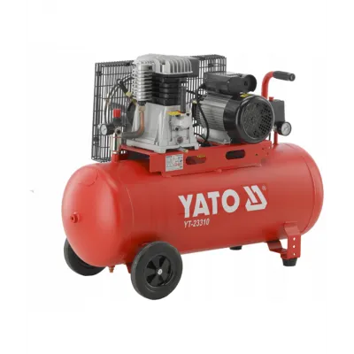 Compresor aer, cu ulei, Yato YT-23310, 2200 W, 100 litri, 10 bar, debit 360 L/min, 2 prize de aer Compresor aer, cu ulei, Yato YT-23310, 2200 W, 100 litri, 10 bar, debit 360 L/min, 2 prize de aer