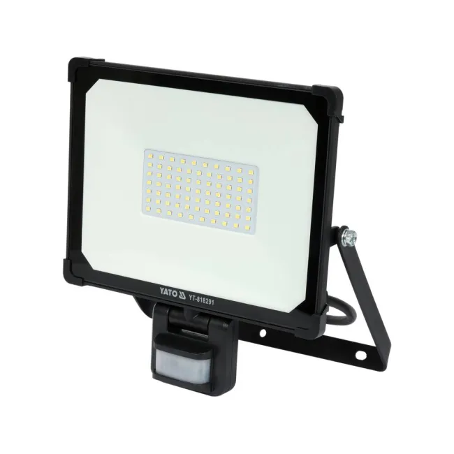 reflector led smd, 50w, 4750lm, cu senzor de miscare