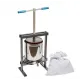 Teasc / Presa manuala pentru struguri din inox, Vilen, 15L, cu picioare