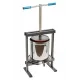Teasc / Presa manuala pentru struguri din inox, Vilen, 15L, cu picioare