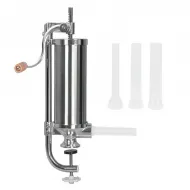 Masina de umplut carnati, 3 Kg, 4xPalnii incluse, vertical din inox, Vanessa KY-2005C