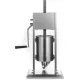 Masina de umplut carnati profesional, Vanessa ML-S3, 3 Kg, mecanic, inox-integral, 4 palnii incluse Masina de umplut carnati profesional, Vanessa ML-S3, 3 Kg, mecanic, inox-integral, 4 palnii incluse