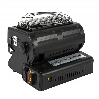 Aragaz portabil si incalzitor Micul Fermier, GF-0630, 2 in 1, 1.3 KW negru Aragaz portabil si incalzitor Micul Fermier, GF-0630, 2 in 1, 1.3 KW negru
