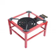 Pirostrie pe gaz, ELEFANT R04, arzator, 4 inele, fonta, propan-butan, 20.8kw