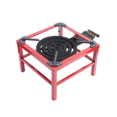 Pirostrie pe gaz, ELEFANT R04, arzator, 4 inele, fonta, propan-butan, 20.8kw