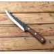 Cutit forjat cu lama dreapta si rigida, maner din lemn, 28cm Cutit forjat cu lama dreapta si rigida, maner din lemn, 28cm