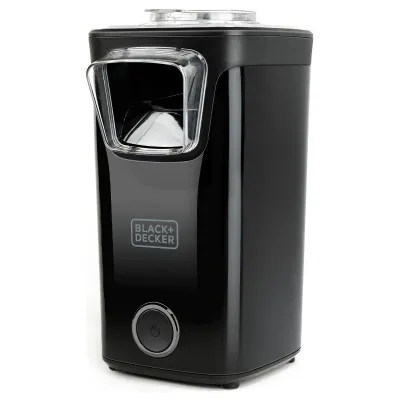 Masina de preparat popcorn Black&Decker, 1100w, negru  Masina de preparat popcorn Black&Decker, 1100w, negru