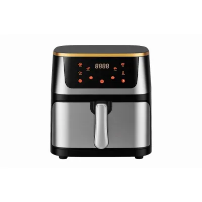 Friteuza cu aer cald, Air Fryer, afisaj digital, Temperatura Reglabila 100-200°C, incalzire dubla, LCD Touch Control, capacitate 10L, 2000W Friteuza cu aer cald, Air Fryer, afisaj digital, Temperatura Reglabila 100-200°C, incalzire dubla, LCD Touch Control, capacitate 10L, 2000W