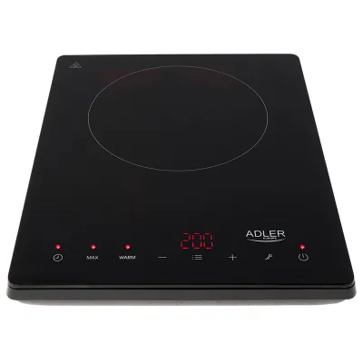 Plita electrica Adler AD6513, cu inductie, 2000w, ecran lcd, functie reincalzire, detectare automata Plita electrica Adler AD6513, cu inductie, 2000w, ecran lcd, functie reincalzire, detectare automata