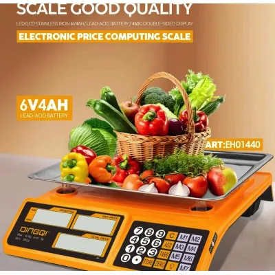 Cantar electronic DINGQI EH01440, 40 Kg, baterie 4V reincarcabila, ecran LCD Cantar electronic DINGQI EH01440, 40 Kg, baterie 4V reincarcabila, ecran LCD