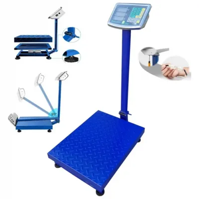 Cantar electronic comercial 600 Kg, cu acumulator, brat rabatabil, picioare ajustabile, fisaj LCD, otel inoxidabil, platan 45x60 Cantar electronic comercial 600 Kg, cu acumulator, brat rabatabil, picioare ajustabile, fisaj LCD, otel inoxidabil, platan 45x60