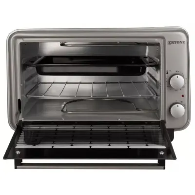 Cuptor electric Ertone Ertone MN9135NG, 36 litri, 1420 W, inaltime reglabila, 2 tavi, gri