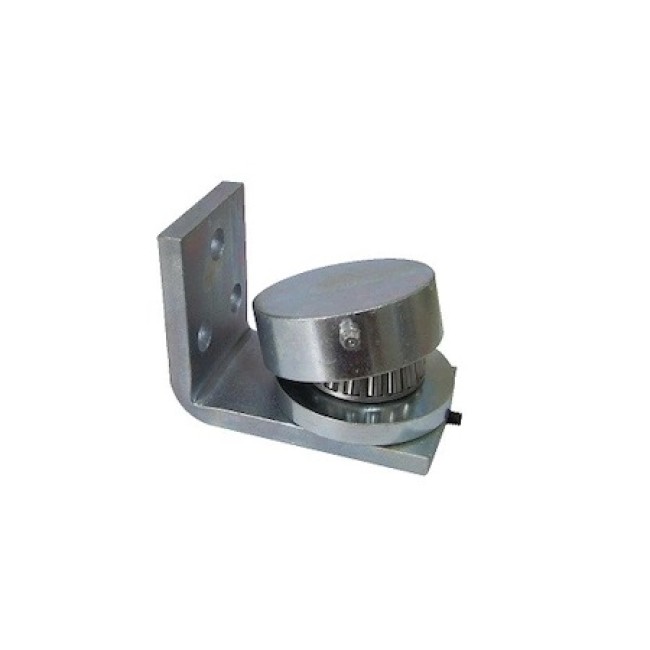 Balama inferioara cu rulment, 50mm si placa de fixare poarta, pentru porti din fier forjat, 61.214 Balama inferioara cu rulment, 50mm si placa de fixare poarta, pentru porti din fier forjat, 61.214