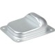 Opritor Inferior pentru Poarta Dubla, Zincat, Inaltime 43mm, Baza 120x100mm Opritor Inferior pentru Poarta Dubla, Zincat, Inaltime 43mm, Baza 120x100mm