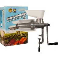 Masina tocat rosii, duraluminiu, separator seminte, surub reglare nivel stoarcere, SB-1