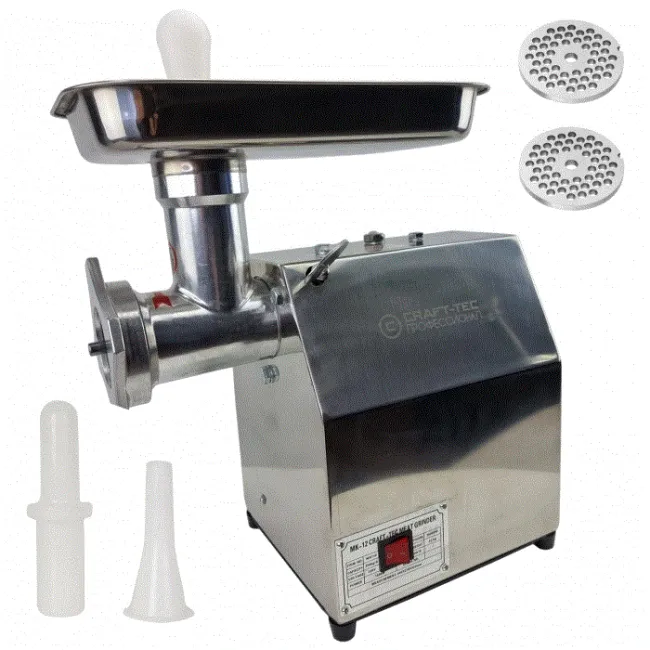 Masina de tocat carne, profesionala, Craft-Tec MK-12, 1500W, 250 Kg/h, Inox