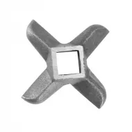 Cutit masina de tocat carne, nr 32, interior patrat