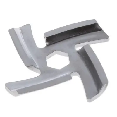 Cutit inox cu interior hexagon pentru masina electrica de tocat carne, Diametru exterior 45mm Cutit inox cu interior hexagon pentru masina electrica de tocat carne, Diametru exterior 45mm