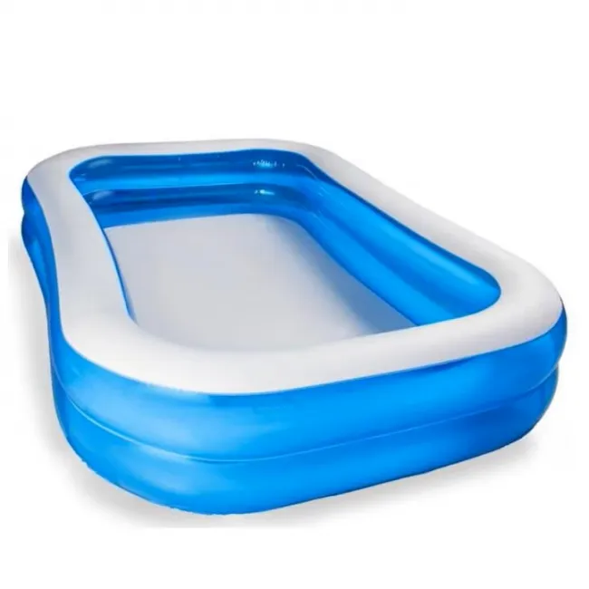 Piscina gonflabila, 201 x 150 x 51cm, 2 inele, dreptunghiulara Piscina gonflabila, 201 x 150 x 51cm, 2 inele, dreptunghiulara