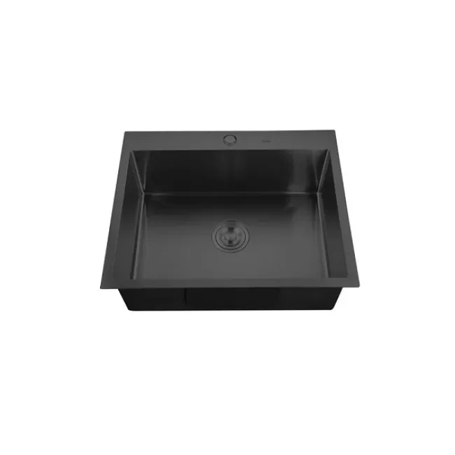 Chiuveta pentru bucatarie Mixxus Hm5045-215 Nano-Black, Inox, 50x45cm