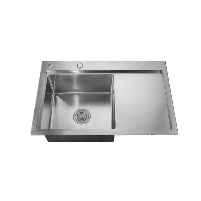 Chiuveta pentru bucatarie Mixxus Hm7849L-215.SUS304, Inox, 78x49cm