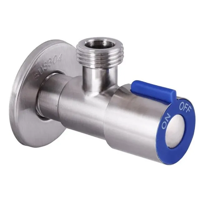 Robinet pentru conectarea instalatiilor sanitare 1/2x1/2, inox, Mixxus VAL-01