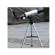 Telescop astronomic profesional, cu trepied din aluminiu, distanta focala 360mm si prisme De 90°, argintiu