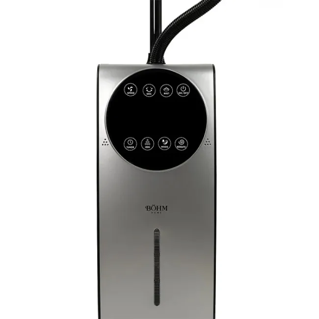 Ventilator de podea 16", 3 trepte de viteza, 75w, cu pulverizare apa si umidificare, inaltime 125 cm, BÖHM BSP40-ED Ventilator de podea 16", 3 trepte de viteza, 75w, cu pulverizare apa si umidificare, inaltime 125 cm, BÖHM BSP40-ED