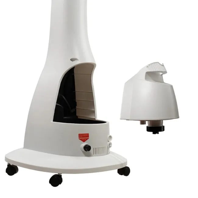 Ventilator de podea 16", 3 trepte de viteza, 90w, cu pulverizare apa si umidificare, inaltime 122 cm, BÖHM BSP40-RA
