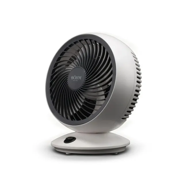 Ventilator de birou 6", 2 trepte de viteza, 3w, unghi de înclinare 45°, reglabil manual, BÖHM BSF-608