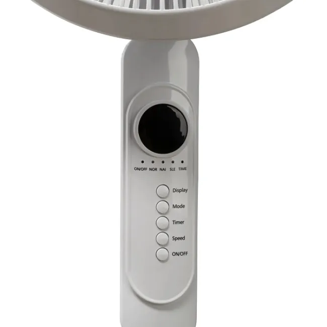 Ventilator de podea 16", 3 trepte de viteza, 45w, inaltime reglabila pana la 125 cm, functie de oscilatie 75°, indicator led, telecomanda, BÖHM BF403RC-5B Ventilator de podea 16", 3 trepte de viteza, 45w, inaltime reglabila pana la 125 cm, functie de oscilatie 75°, indicator led, telecomanda, BÖHM BF403RC-5B