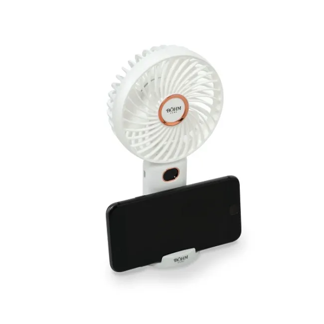 Ventilator portabil 4", 5 trepte de viteza, afisaj led, acumulator 1200mah, BÖHM BSF-F11