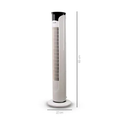 Ventilator turn 32", 3 trepte de viteza, 45w, indicator led, telecomanda, BÖHM BH870RC